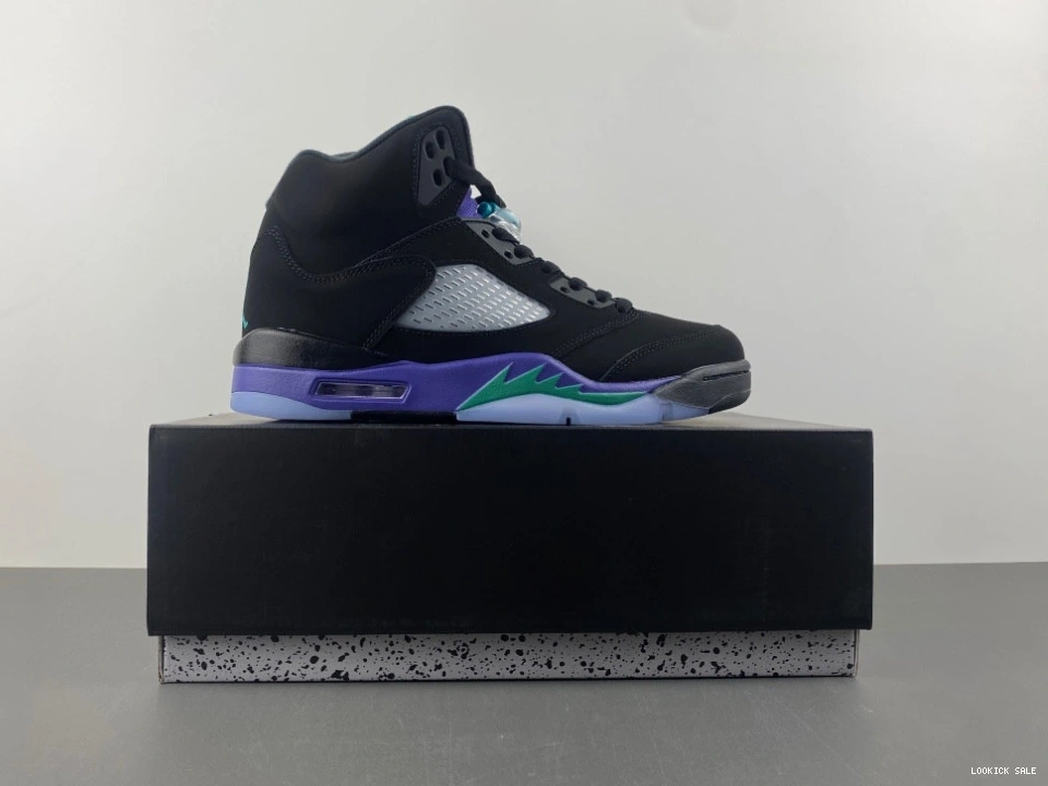 Cheap Jordan 'Black Retro Air Grape' 136027-007 5  0524